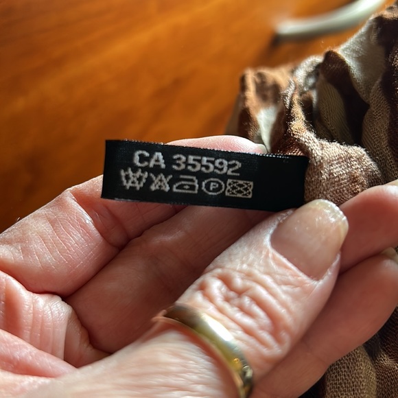 Native northwest circular scarf Bamboo - Picture 4 of 5